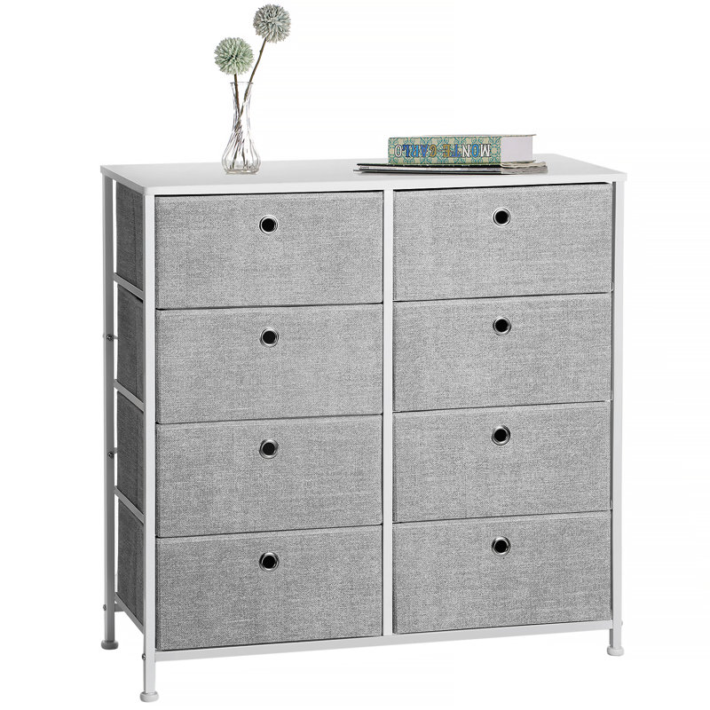 Rebrilliant Gehl 8 Drawer 31.5'' W Double Dresser Chest & Reviews Wayfair